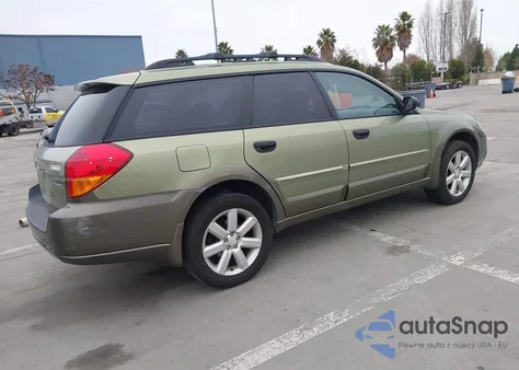 2006 Subaru Outback 2.5I from USA, damaged, VIN 4S4BP61C167349728
